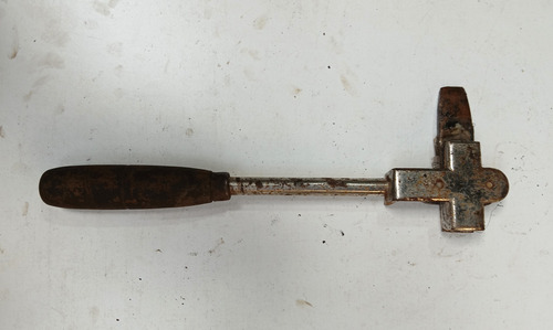 Soldador Martillo Manual Para Estaño Con Mango De Madera (Usado)