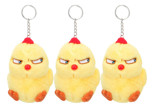 Pascua Juguete De Peluche De Pollo Llavero