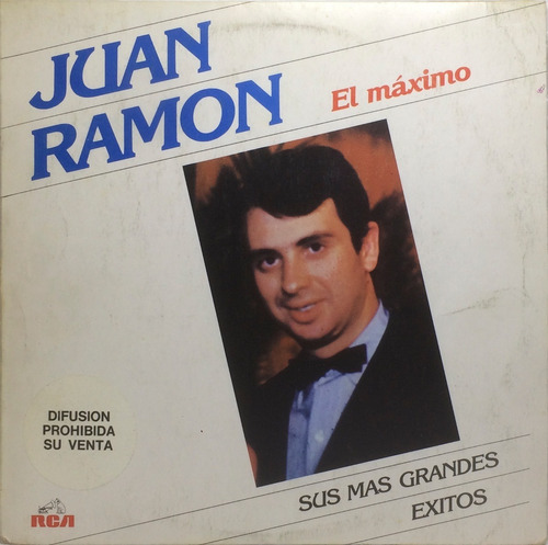 Vinilo Lp - Juan Ramon - Sus Mas Grandes Exitos 1984 Arg