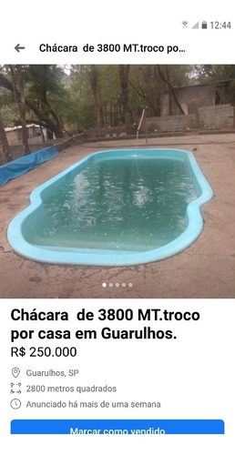 Chácara Bem Localizada Em Guarulhos Bairro Tanque Garante