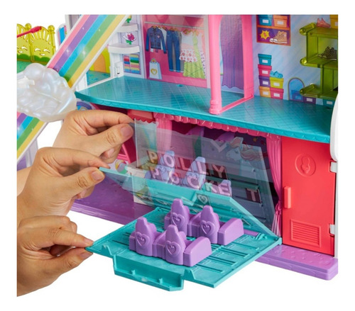 Muñeca Polly Pocket Centro Comercial Dulces Sorpresas Mattel