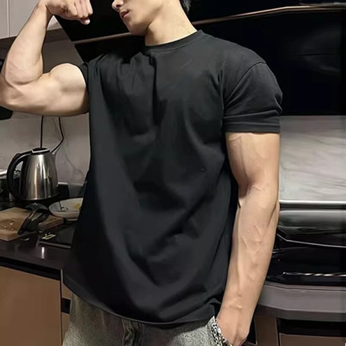 Camiseta Deportiva Solona De Manga Corta Con Cuello Halter