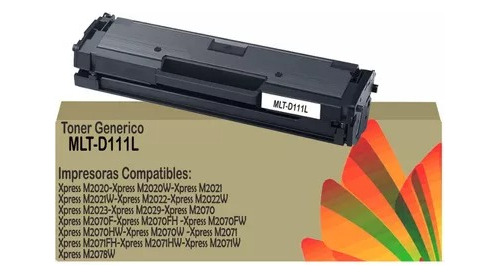 Toner Para Impresoras Samsung  M2020w/2070w Mlt-111l