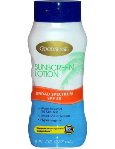 Buen Sentido Spf 30 De Protección Solar Loción&#44; 8 Oz