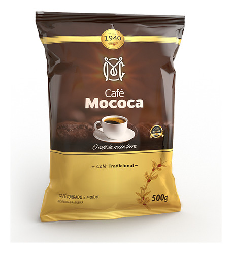 Café Torrado E Moído Tradicional 500g - Mococa