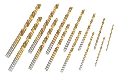 Cx Conjunto De Brocas M2 Hss Para Canhotos, 13 Peças,