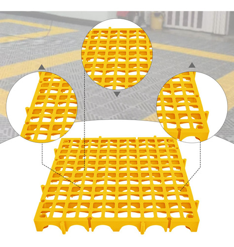 Azulejo De Drenaje Entrelazado Para Lavado De Amarillo