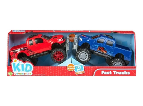 Camioneta Fast Truck Juguete Niño Original Carro + Luz Y Son