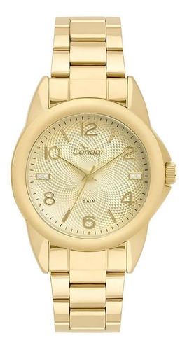 Relógio Condor Feminino Dourado Co2035kue4d
