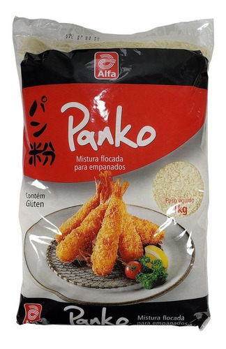 Panko Farinha Para Empanar Alfa 1kg