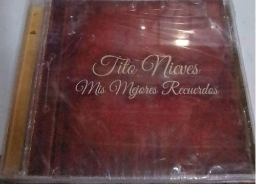 Tito Nieves Mis Mejores Recuerdos Cd Nuevo