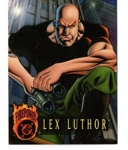 Trading Cards / Skybox 1996 / Dc Outburst Firepower Luthor