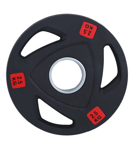 Equipamento De Ginástica Gym Three Holes Hand Barbell Slice