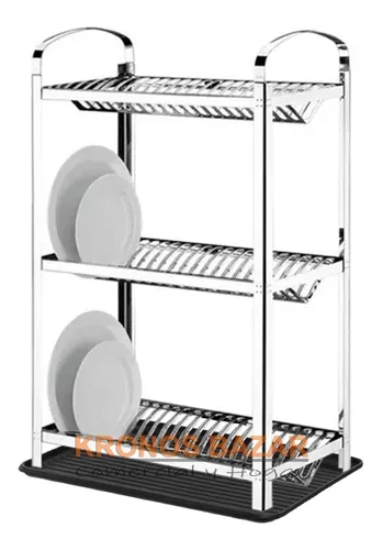 SECADOR ESCURRIDOR DE PLATOS BRINOX - arevalo