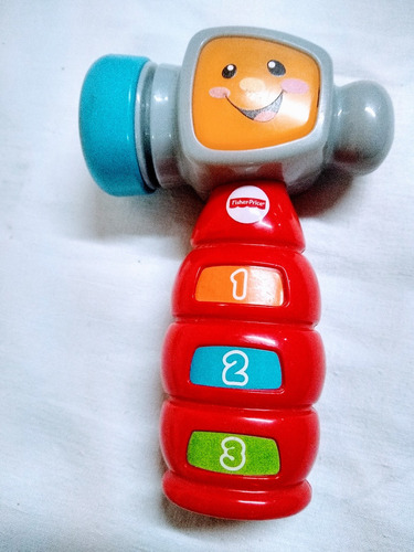 Fisher Price Martillo Aprendizaje Interactivo Usado