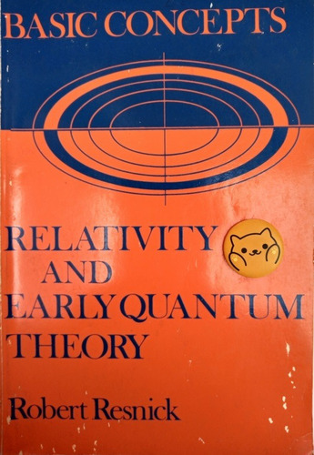 Libro Relativity And Early Quantum Theory Resnick 141d9 (Usado)