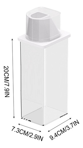 Caja De Almacenamiento Hermética Para Alimentos Con Tapa, Re