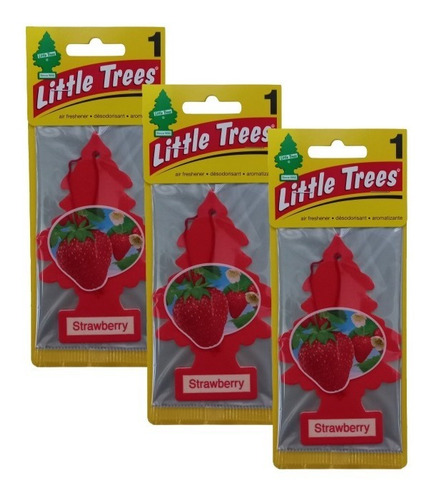 Ambientador Pino Fresa 100% Original Little Trees 