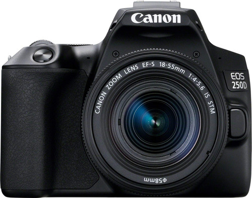 Canon Eo (rebel Camara Dslr In Lente Stm (modelo (negro)