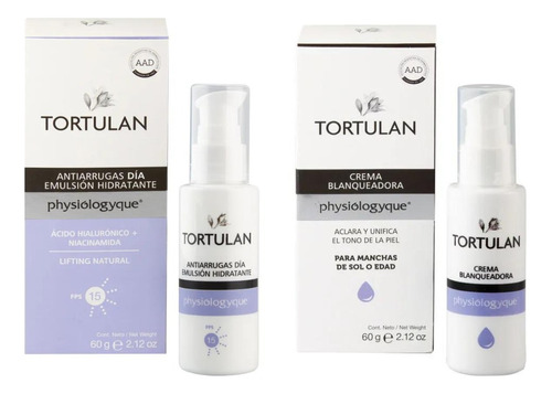 Kit Tortulan Emulsión Antiarrugas Día + Crema Blanqueadora