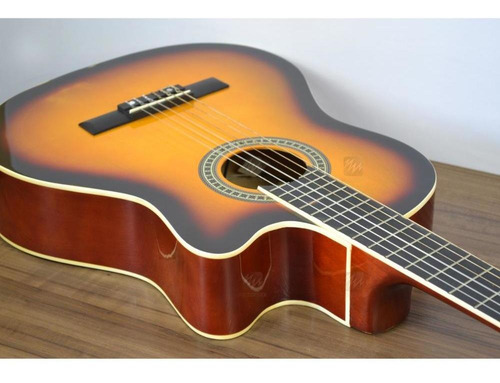 Violão Memphis Elétrico Nylon Ac-60 Sb Sunburst Outlet