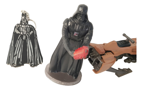 Darth Vader , Darth Maul Set De 4 Usado Star Wars Nave (Usado)
