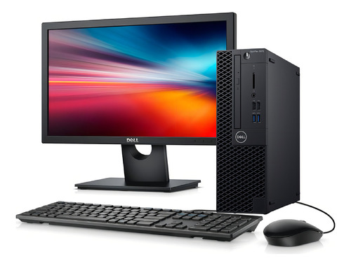 Desktop + Monitor Dell Core I5 9 Geração 8gb Ssd 240gb - Excelente (Recondicionado)