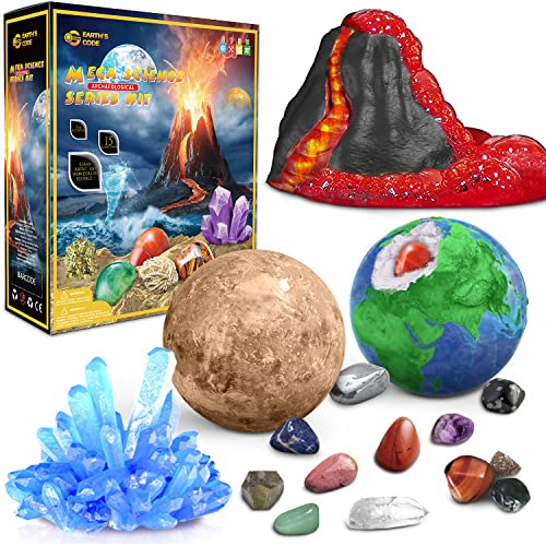 25pcs Science Kit - Volcano Science Kit For Kids Age 6-...