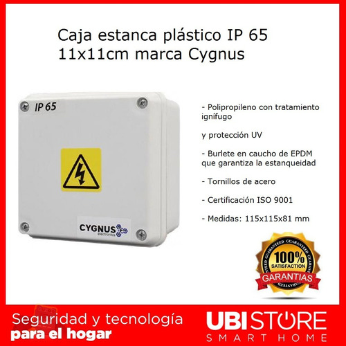 Imagen 3 de 7 de Caja Estanco Plástica Cygnus Cy-box115