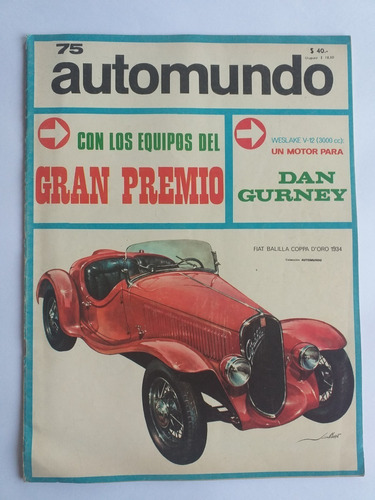 Revista Automundo Nro. 75 - Octubre 1966 *