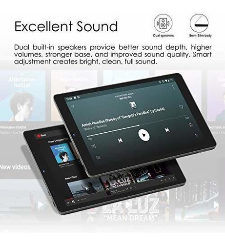 Imagen 5 de 7 de Tablets Tableta De 9 Pulgadas, Tabletas Con Android 10.0, Pa