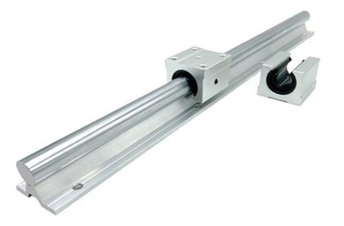 2 Sbr16-1200mm 16mm GuĂa Lineal Cnc 4 Unids Sbr16luu Chumade