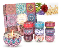Comprar Vela De Aromaterapia, 9 Piezas Velas Aromaticas Cera De Soja
