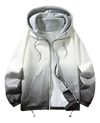 Chaqueta R Para Hombre Con Bolsillo De Doble Cara, Casual, H