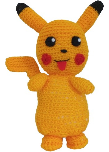 Pikachu Amigurumi Tejido En Crochet