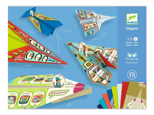 Set De Origami Aviones