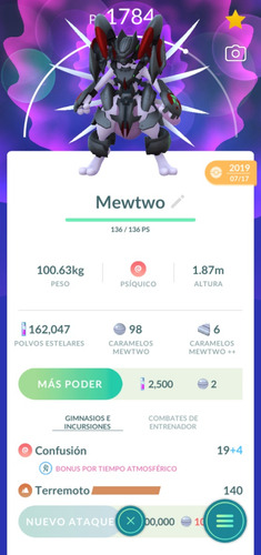 Mewtwo Con Armadura