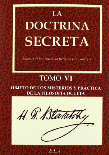 Libro - Doctrina Secreta 6 