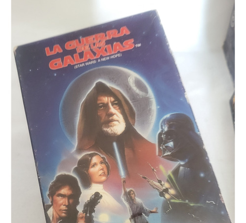 Coleccion 3 Cassetes Vhs Trilogia Starwars 80s Videovisa (Usado)