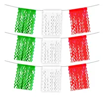 Comprar Cometamex 10 Guirnaldas De Papel Picado Flecos Tricolor Plás