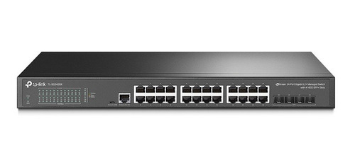 Switch Tp-link Tl-sg3428x 24 Puertos Gigabit + 4 Sfp 10ge Rk