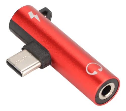 Adaptador De Audífonos Usb C 2 Piezas A 3.5 Mm 2 En 1 Carg