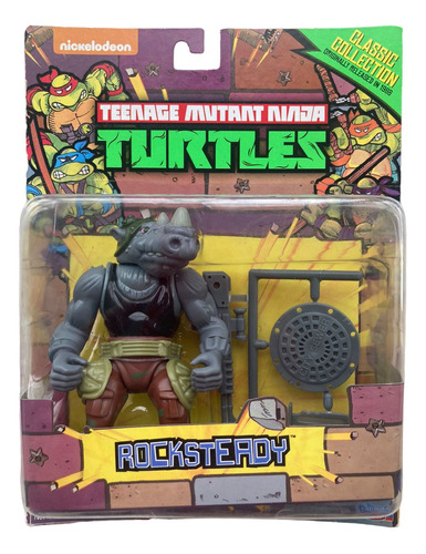 Rocksteady Playmates Tortugas Ninja Turtles Tmnt Classic