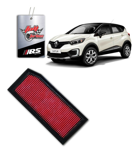 Filtro De Ar Esportivo Inbox Renault Captur 2.0 - Rs2981