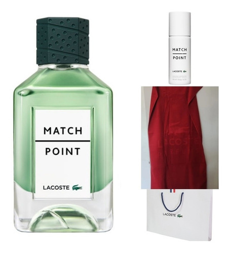 Lacoste Matchpoint 100ml + Desodorante 150ml + Toalla + Bag
