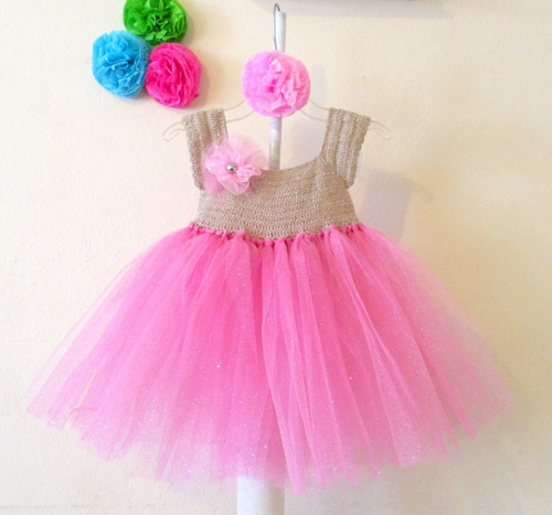 Vestido De Crochet Con Tul Niña Talla 2 Años Envío Gratis | Meses sin intereses Vestido De Crochet Con Tul Niña Talla 2 Años Envío Gratis | Meses sin intereses