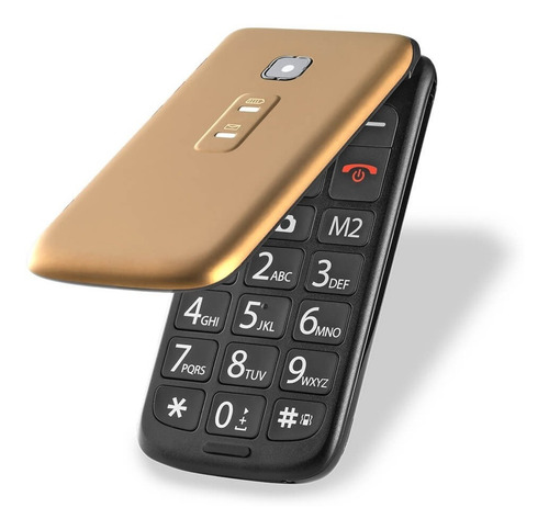 Celular Flip Vita Multilaser Dual Sim Botão Sos Câmera Vga
