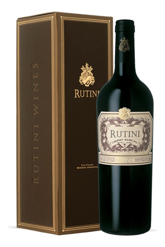 Set Vino Rutini Cabernet Malbec + Estuche Premium