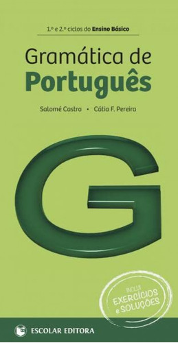 Libro Gramática De Português: 1º E 2º Ciclo Ensino Básico