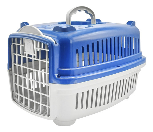 Transportadora Rígida Para Viaje Mascota Perro Gato 44x31x27